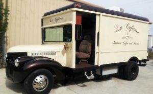 custom food truck vintage wrap 300x184 Vehicle Lettering